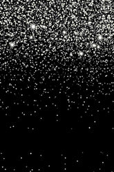 Silver Chichi Stella Black Glitter Seamless Sport Bra Crop Top - Kids